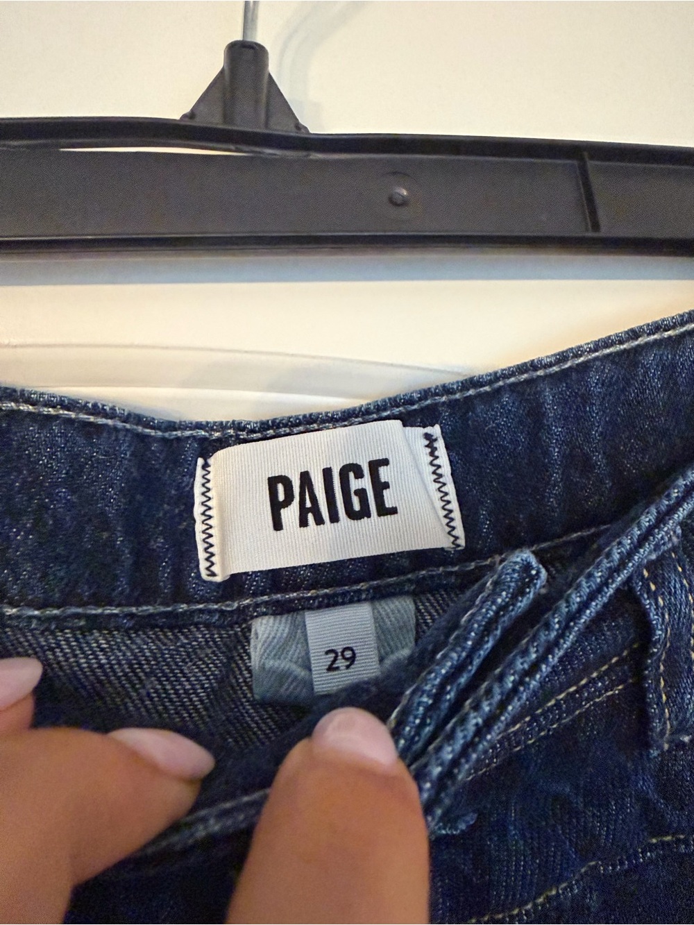 PAIGE Portia Double Waistband Wide Leg Jeans - Picture 5 of 6